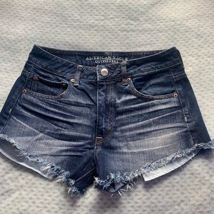 American eagle denim shorts